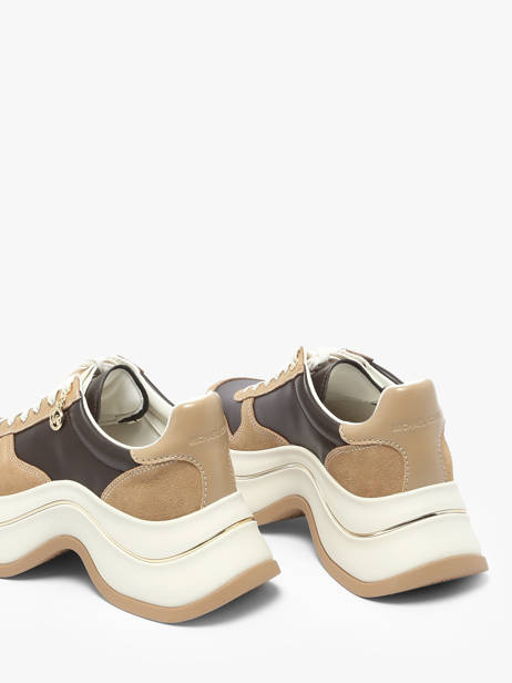 Boots Met Platformzool Uit Leder Michael kors Beige women RFS2S293 ander zicht 2